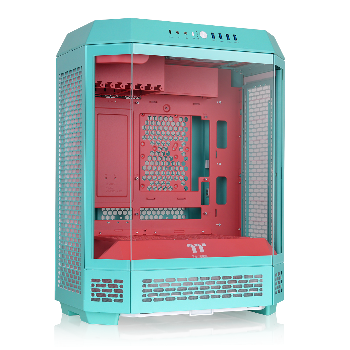 Thermaltake The Tower 600 Mint Strawberry | PC-Gehäuse
